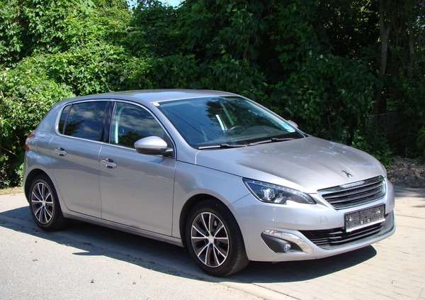 Peugeot 308 cena 29900 przebieg: 146055, rok produkcji 2014 z Piastów małe 232